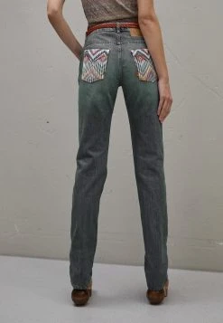 Missoni TROUSERS - Jeans Straight Leg - Denim Blu