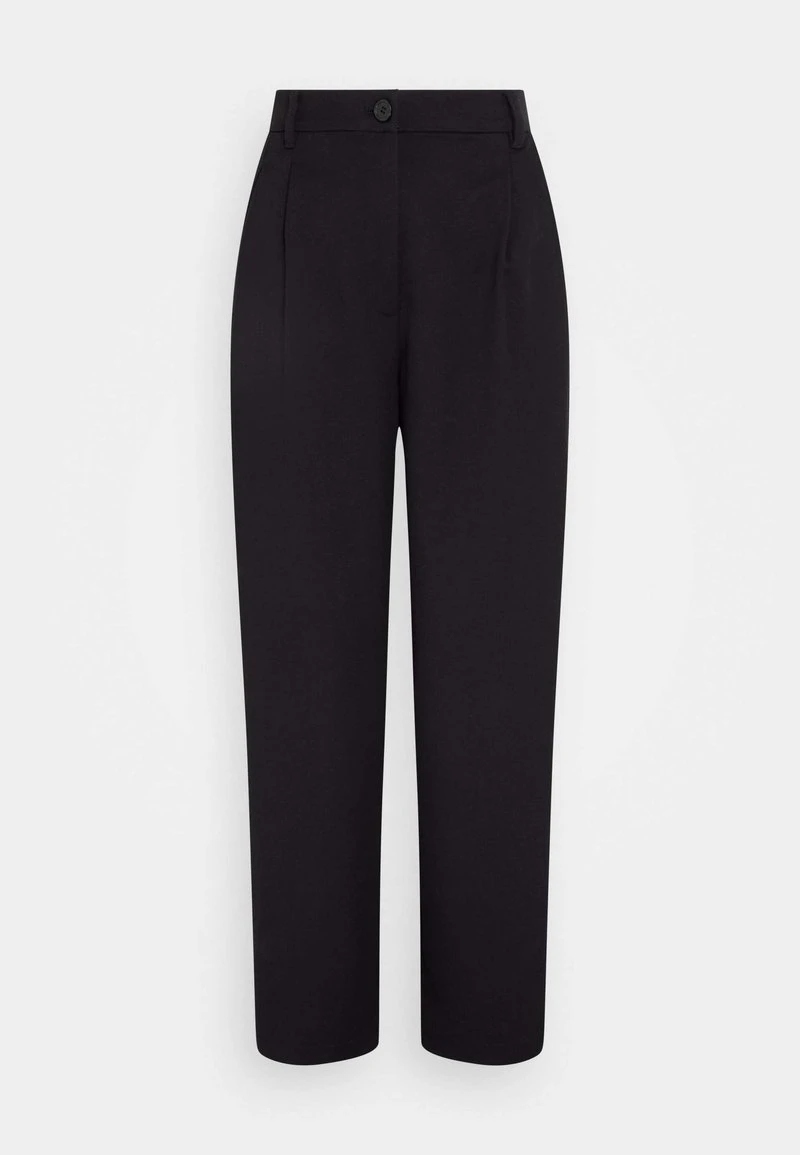 Monki GINNY TROUSERS - Stoffhose - Black Dark – Bild 4
