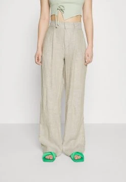 DENISE TROUSERS - Stoffhose - Beige