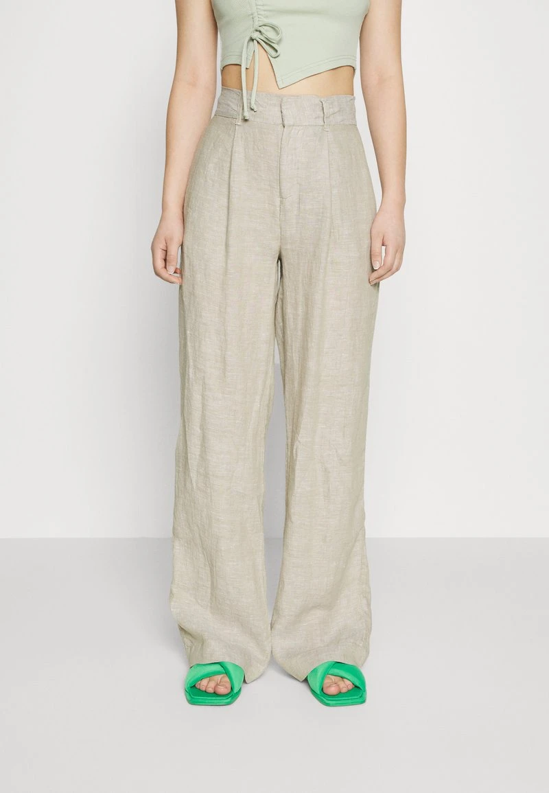 DENISE TROUSERS - Stoffhose - Beige