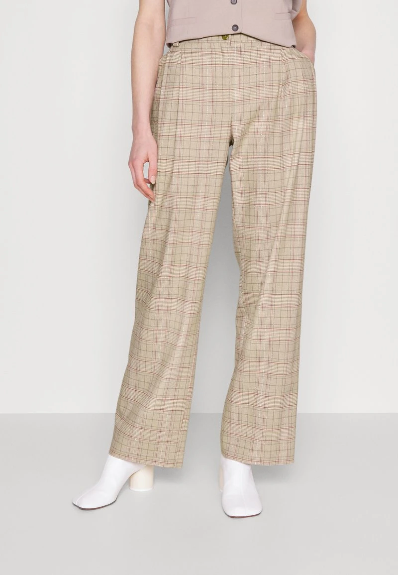 Patrizia Pepe PANTALONI/TROUSERS - Stoffhose - Spring Beige