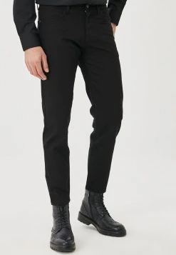 COMFORT FIT DENIM TROUSERS - Jeans Slim Fit - Black