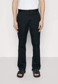 Wood Wood STEFAN CLASSIC TROUSERS - Stoffhose - Black