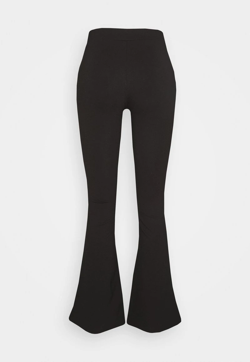 FLARE JERSEY TROUSERS - Stoffhose - Black – Bild 2