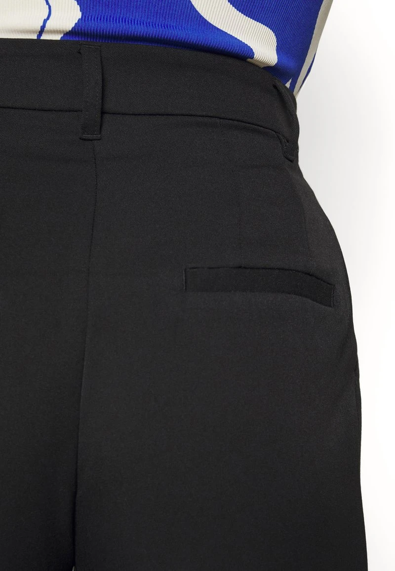 Monki GINNY TROUSERS - Stoffhose - Black Dark – Bild 5