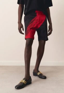 MOSCHINO TROUSERS - Shorts - Red