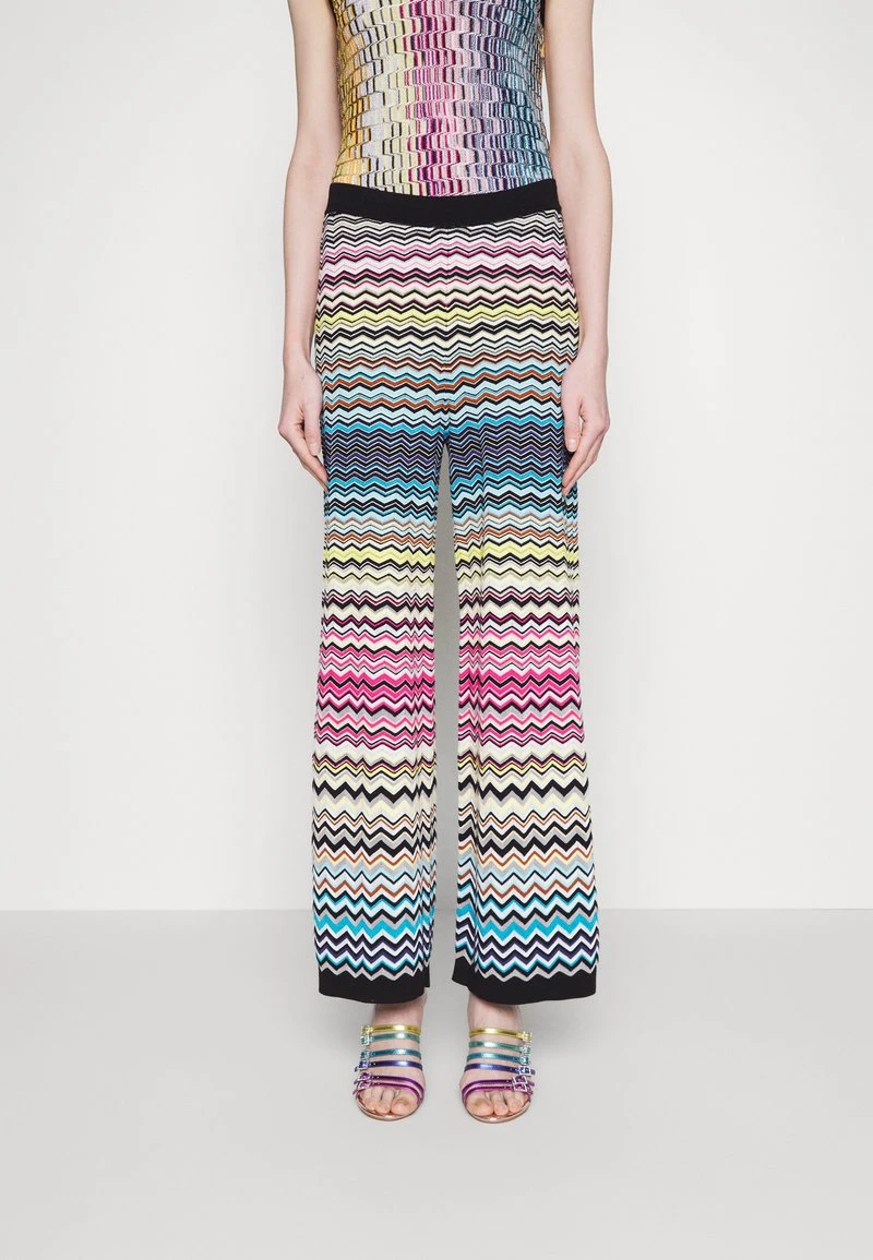 Missoni TROUSERS - Stoffhose - Multicolor With Black – Bild 4