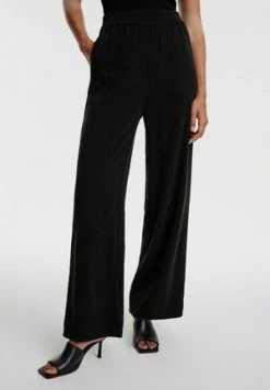 EDITED JAMIE TROUSERS - Stoffhose - Schwarz -FJÄLLRÄVEN SHOP 8ae7c2209669485487c594ad1e2b9769