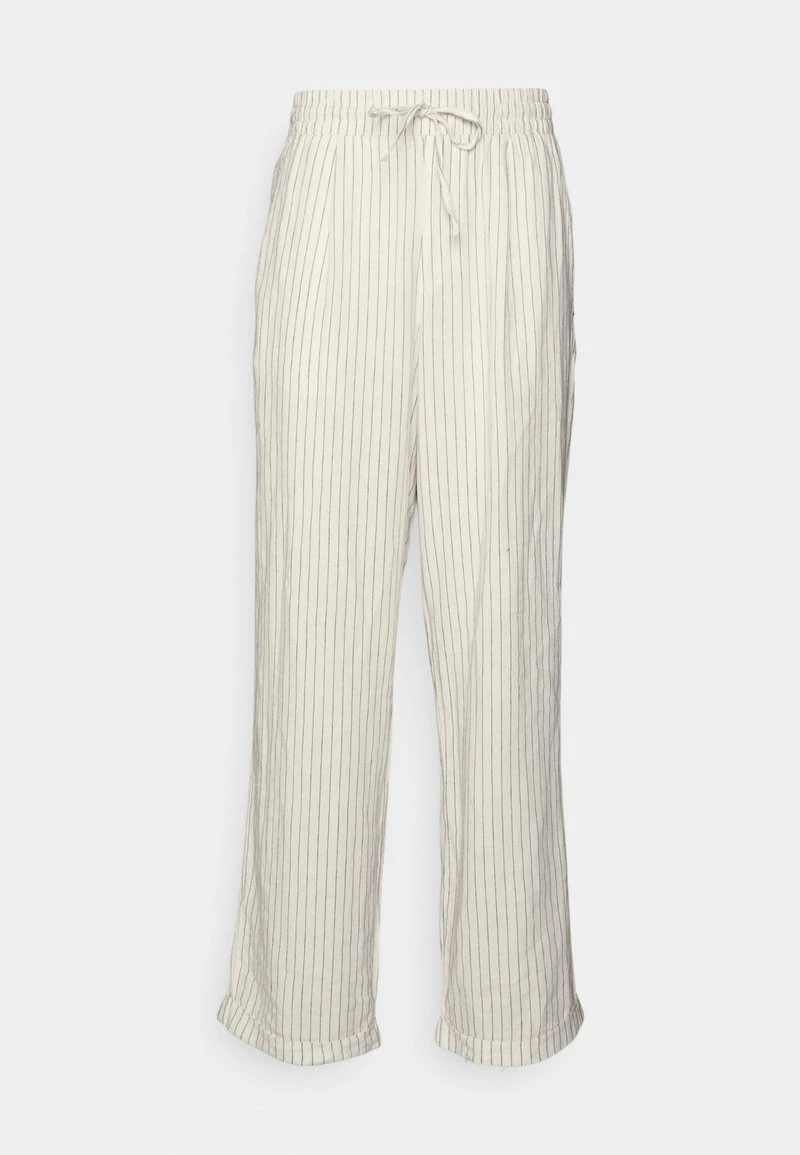 Pier One DRAWCORD TROUSERS - Stoffhose - Off-white – Bild 4
