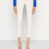 Patrizia Pepe PANTALONI TROUSERS - Jeans Skinny Fit - Bianco