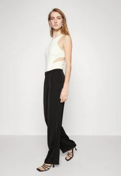 Patrizia Pepe PANTALONI/TROUSERS - Stoffhose - Nero