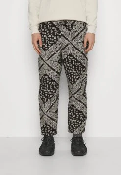 KURT TROUSERS - Stoffhose - Black