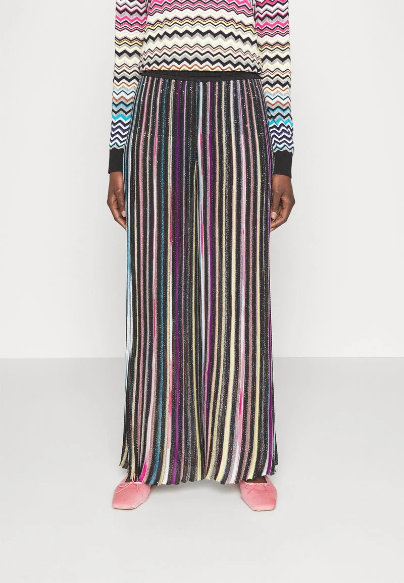 Missoni TROUSERS - Stoffhose - Black/multicolor – Bild 4