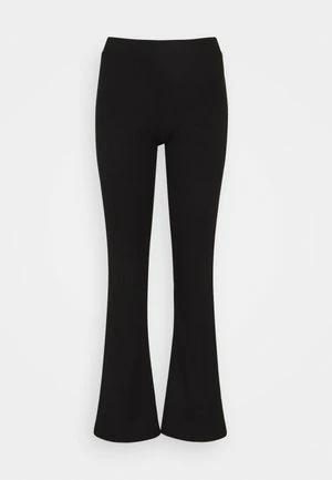 FLARE JERSEY TROUSERS - Stoffhose - Black – Bild 5